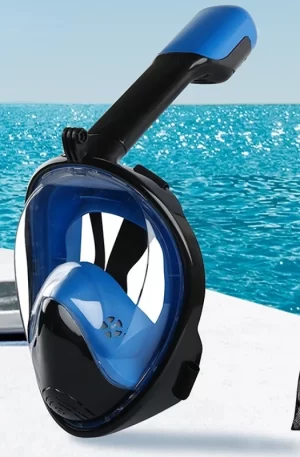 Breathe Easy Anti-Fog Full Face Snorkel Mask
