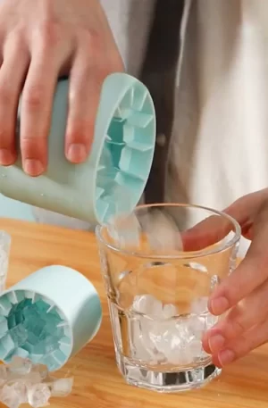 ChillPop Mini Silicone Ice Cube Tray – Tiny Cubes, Big Cool